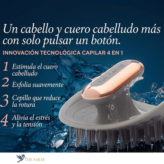 THE SABAE Relax Pro – Masajeador Capilar Anticaída y Antiestrés