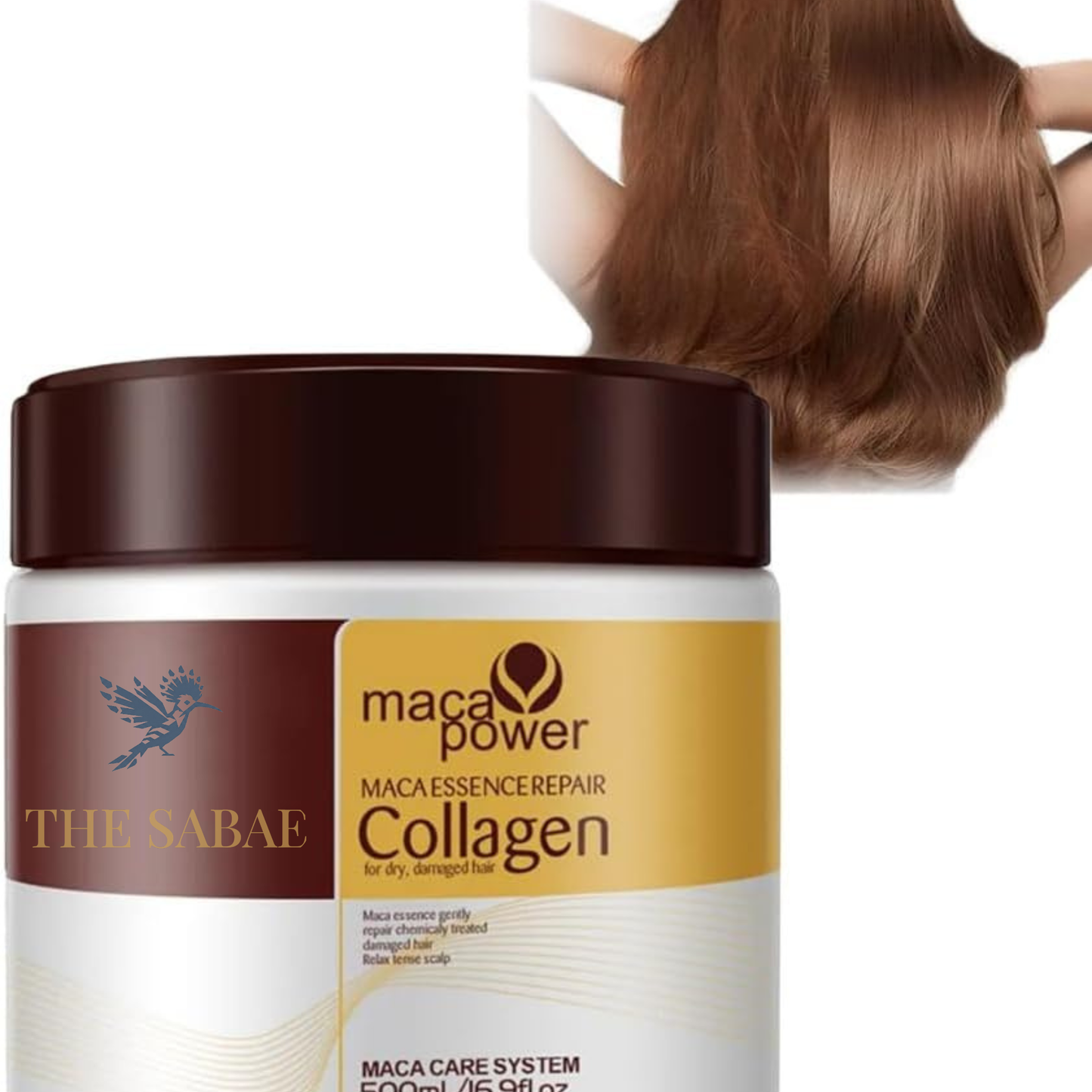 THE SABAE Glass Hair Mask (500ml) - Reparación Profunda