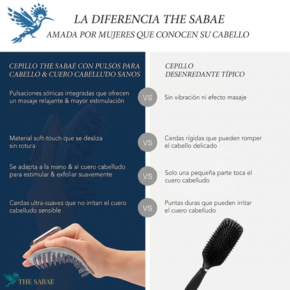 THE SABAE Relax Pro – Masajeador Capilar Anticaída y Antiestrés